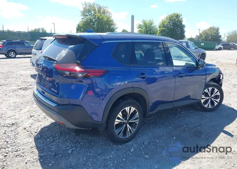 2021 Nissan Rogue Sv Intelligent Awd from USA, damaged, VIN JN8AT3BBXMW237663